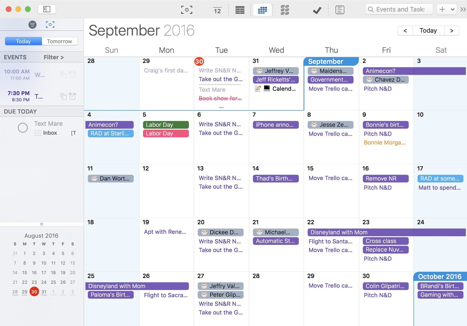 Google calendar app for mac